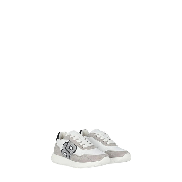 Hugo Boss Kids Double B Logo Sneakers