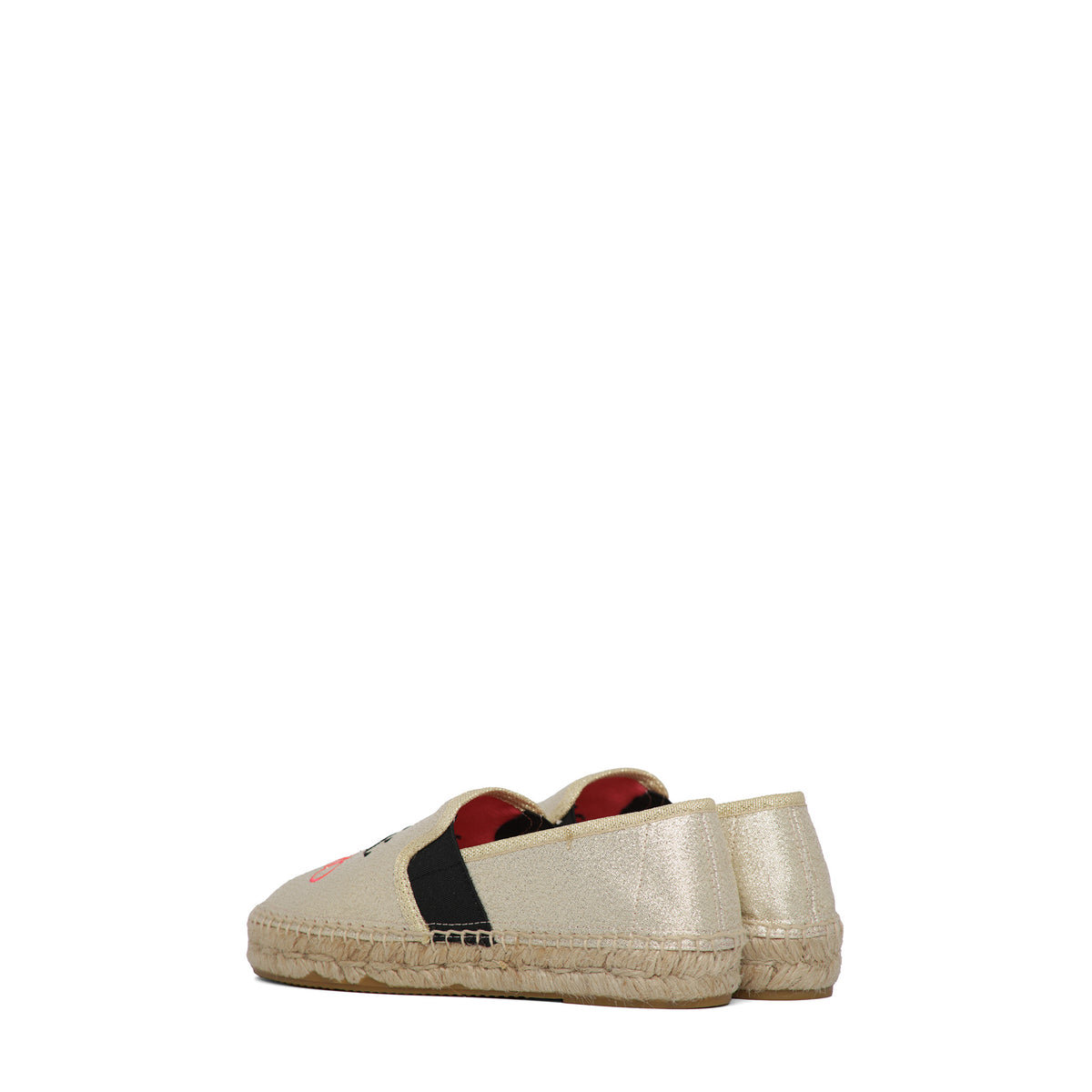 Kenzo Kids Slip-On Canvas Gold Shoes