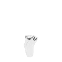 Balmain Kids Logo Stripe Socks