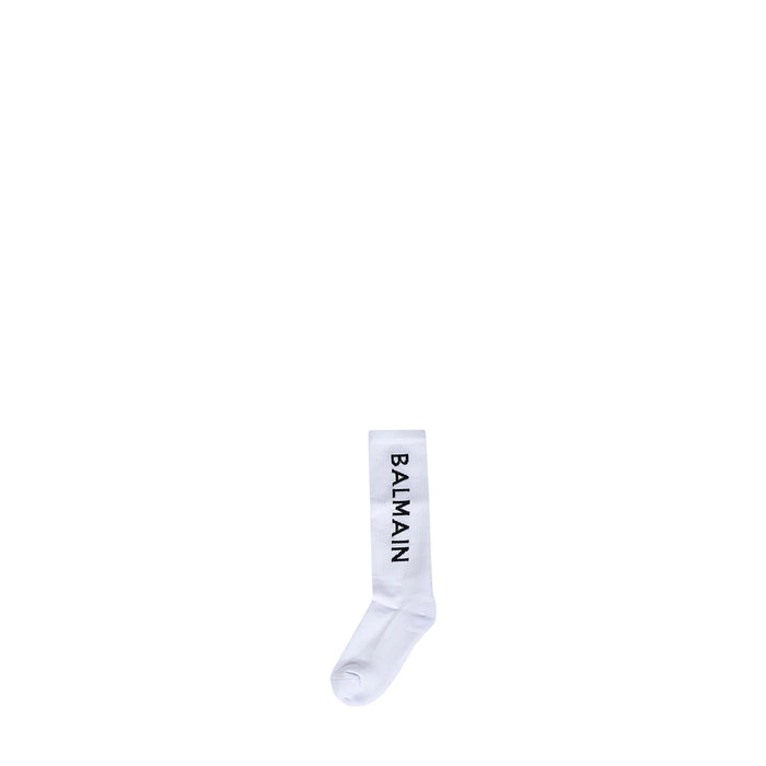 Balmain Kids Logo Socks