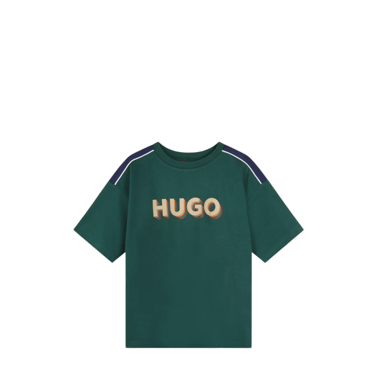 HUGO by Hugo Boss Kids Stacked Logo T-Shirt