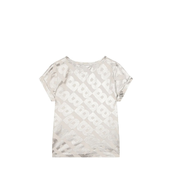 Hugo Boss Kids Monogram Metallic T-shirt