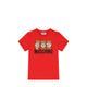 Moschino Kids Triple Teddy Bears Logo T-Shirt