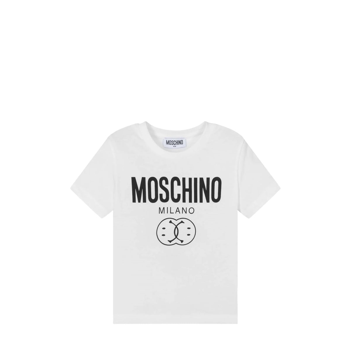 Moschino Kids Milano Logo T-Shirt