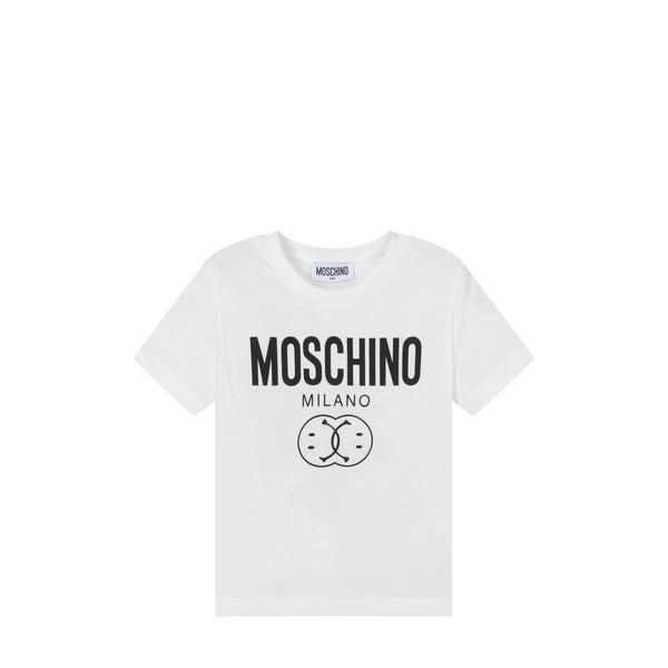 Moschino Kids Milano Logo T-Shirt