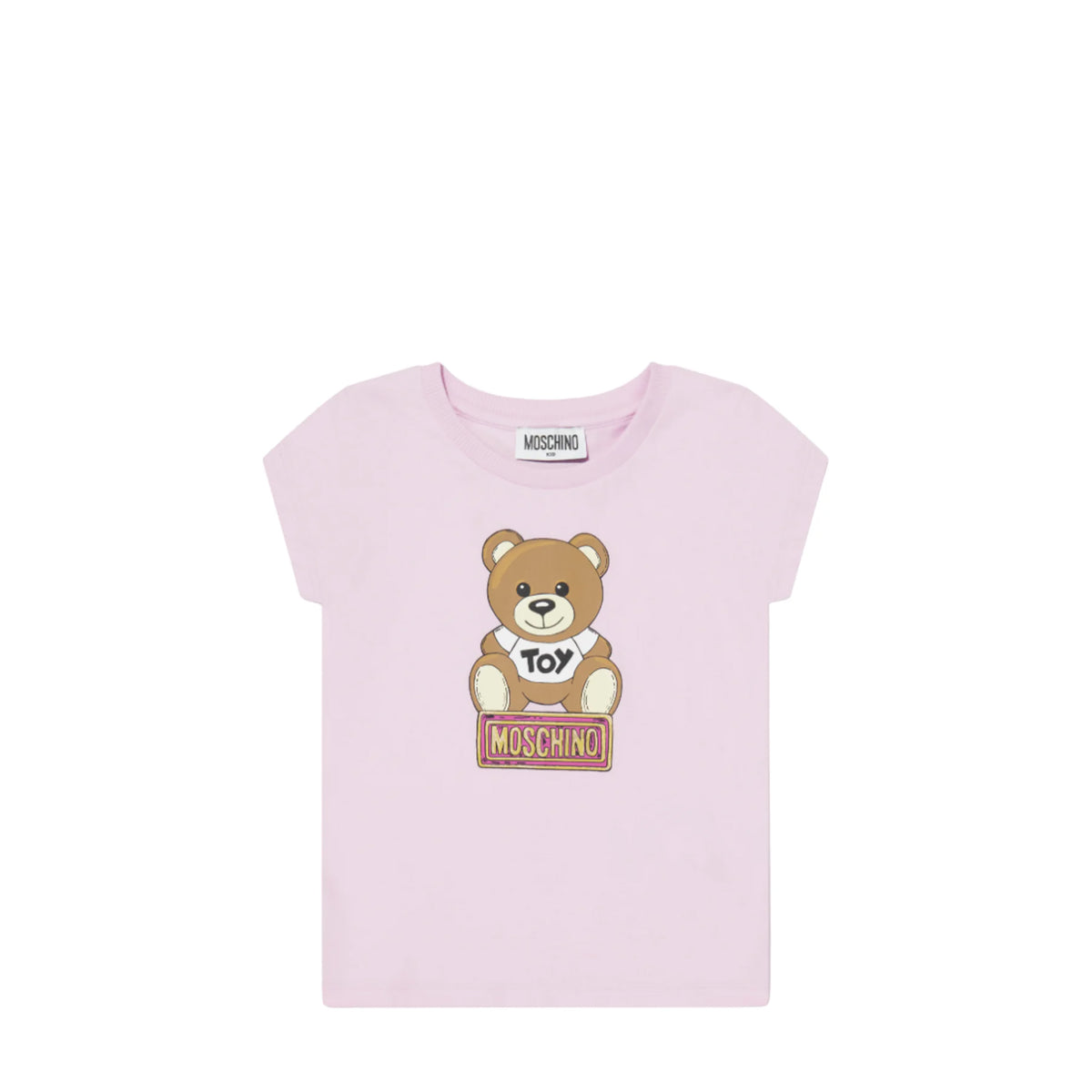 Moschino Kids Teddy Bear Logo T-Shirt