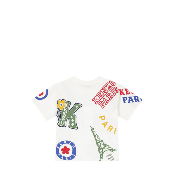 Kenzo Kids Multi-Logo T-Shirt