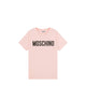 Moschino Kids Big Text Logo Cotton T-Shirt