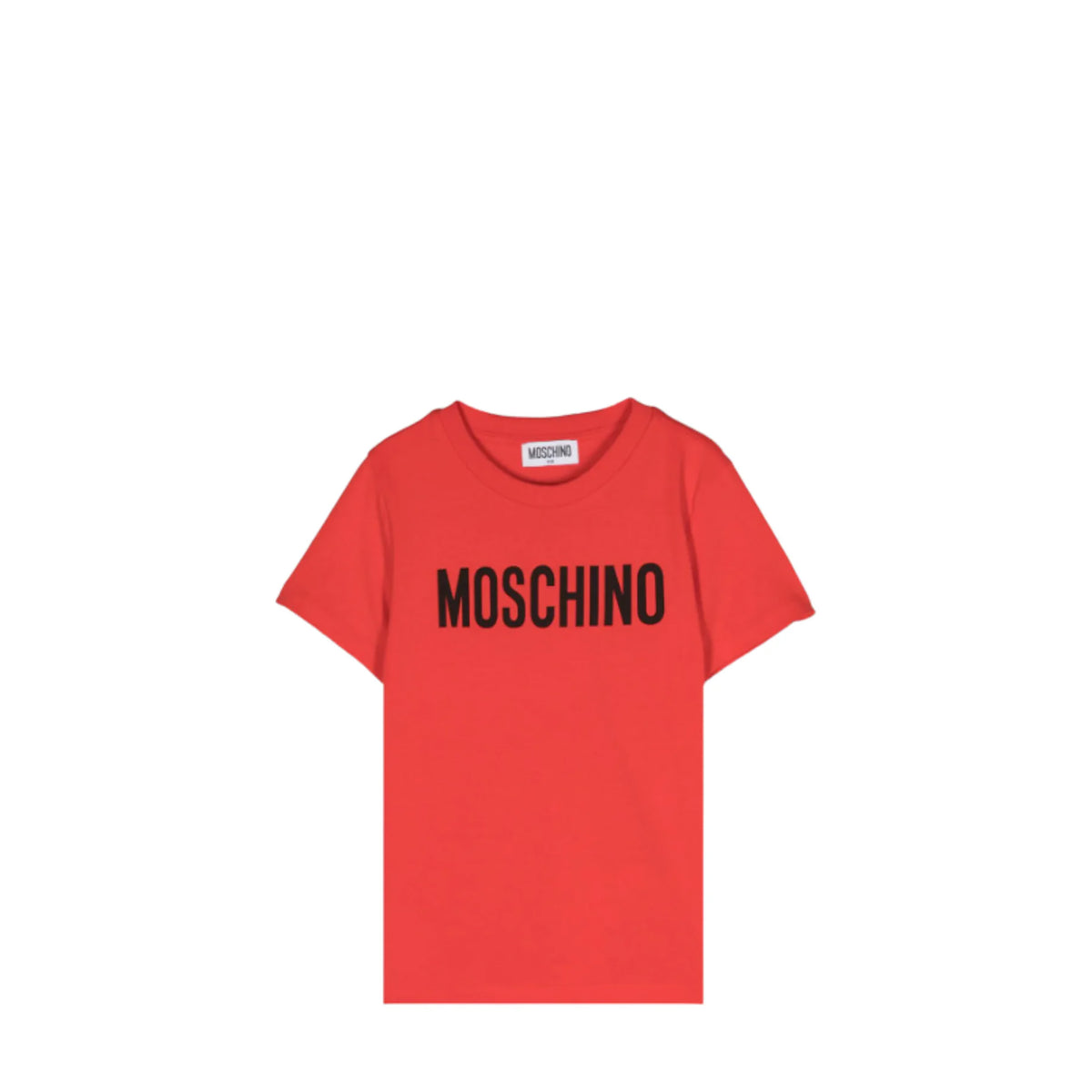 Moschino Kids Big Text Logo Cotton T-Shirt