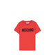 Moschino Kids Big Text Logo Cotton T-Shirt