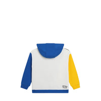 Kenzo Kids Varsity Tiger Fleece Colorblock Hoodie Sweatshirt