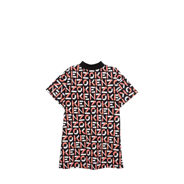 Kenzo Kids Stretch All-Over Print Dress