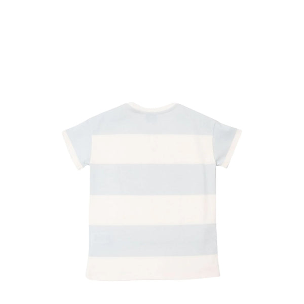 Kenzo Kids Striped Tiger Logo T-Shirt