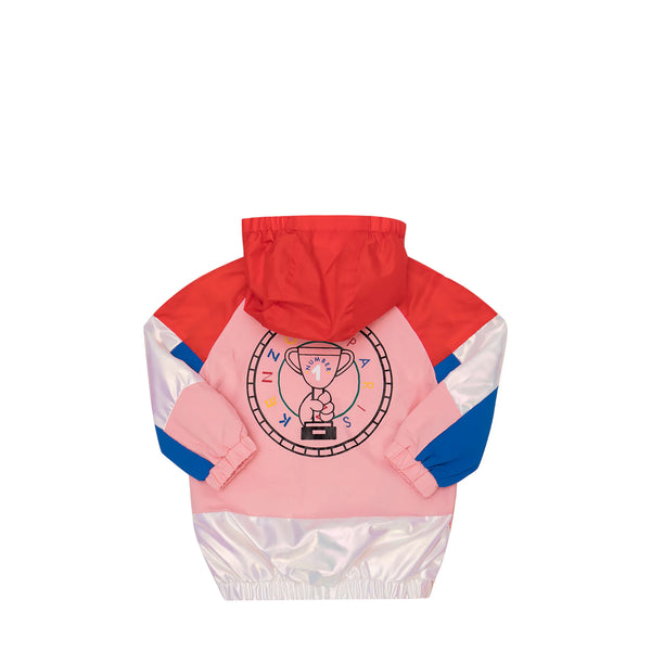 Kenzo Kids Multicolor Logo Windbreaker Jacket