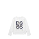 Hugo Boss Kids Long Sleeve Logo T-Shirt