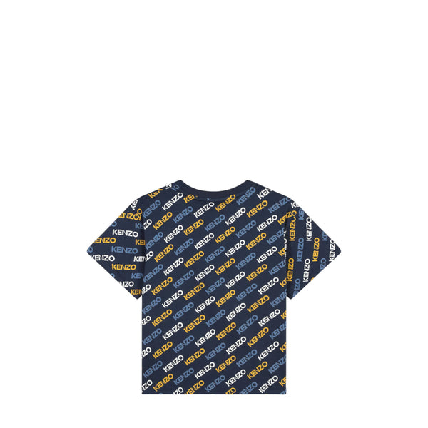 Kenzo Kids All-Over Logo T-Shirt