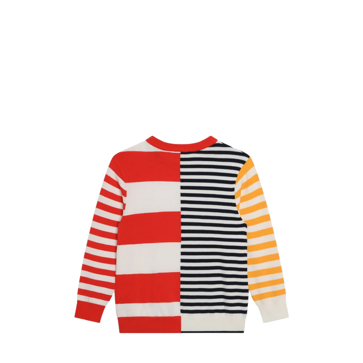 Kenzo Kids Colorblock Multi-Stripe Knit Sweater