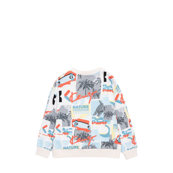 Kenzo Kids Graphic Print Sweatshirt