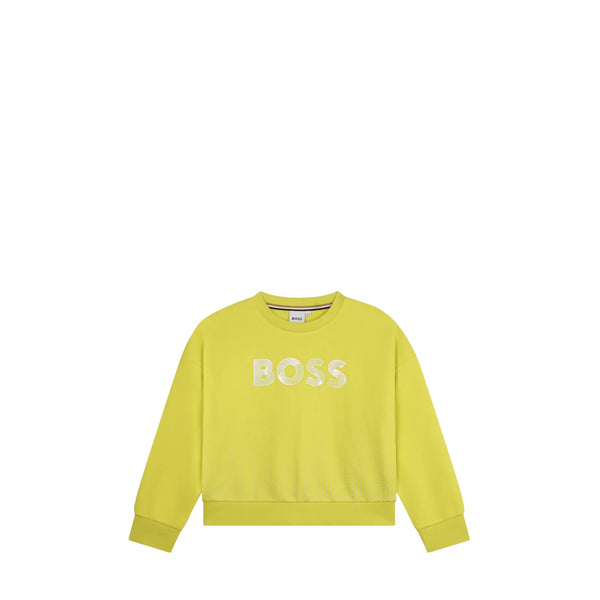 Hugo Boss Kids Lustrous Logo Sweatshirt