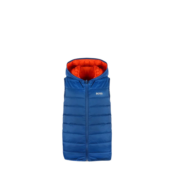 Hugo Boss Kids Reversible Puffer Vest