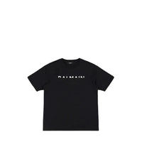 Balmain Kids Dual Color Flocked Logo T-Shirt