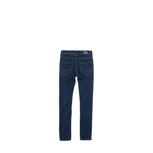 Hugo Boss Kids Junior Girl's Navy Stripe Jeans