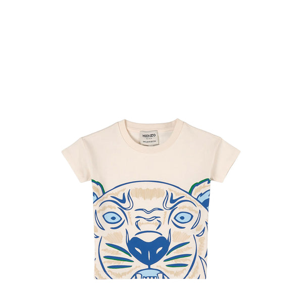 Kenzo Kids Heavy Maxi Tiger Logo T-Shirt