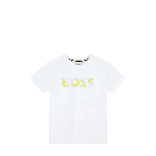 Hugo Boss Kids Lustrous Logo T-Shirt