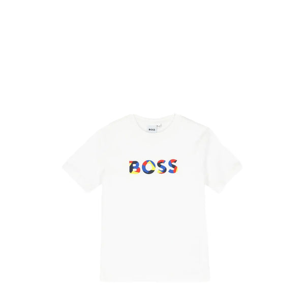 Hugo Boss Kids Multi Color Logo T-Shirt