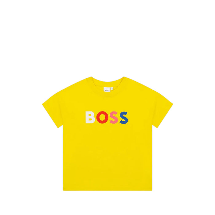 Hugo Boss Kids Girl's Multicolor Logo T-shirt