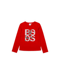 Hugo Boss Kids Long Sleeve Logo T-Shirt