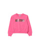 Moschino Kids Animal Print Logo Cotton Sweatshirt