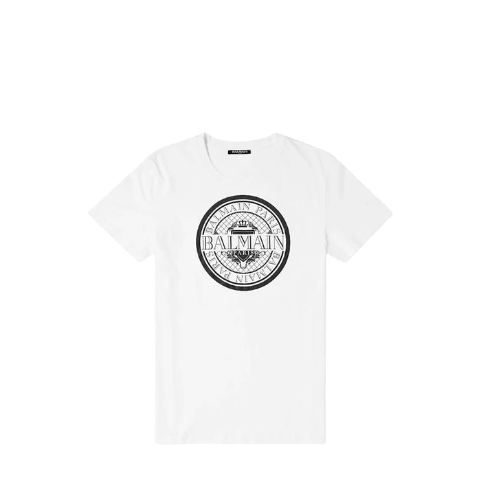 Balmain Kids Circle Logo T-Shirt