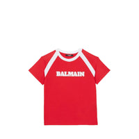 Balmain Kids Retro Printed Jersey T-Shirt