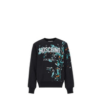 Moschino Kids Paint Splatter Fleece Sweatshirt