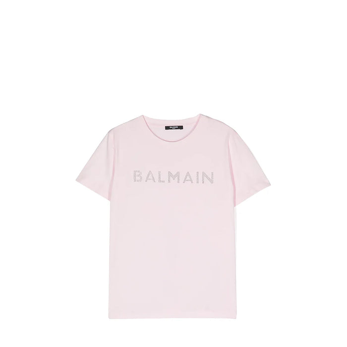 Balmain Kids Embellished Logo T-Shirt