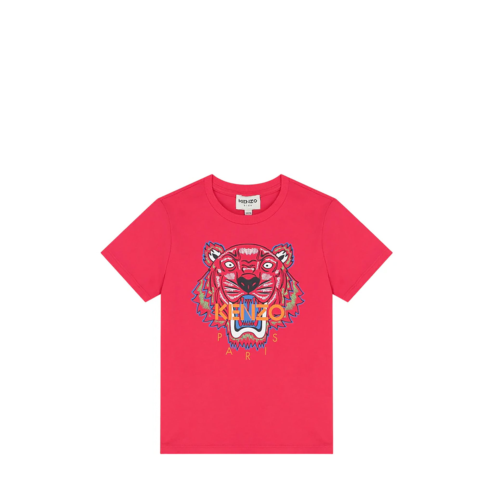 Kenzo Kids Color Tiger Logo T Shirt Maison de Bouchard