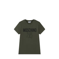 Moschino Kids Double Smiley Logo T-Shirt