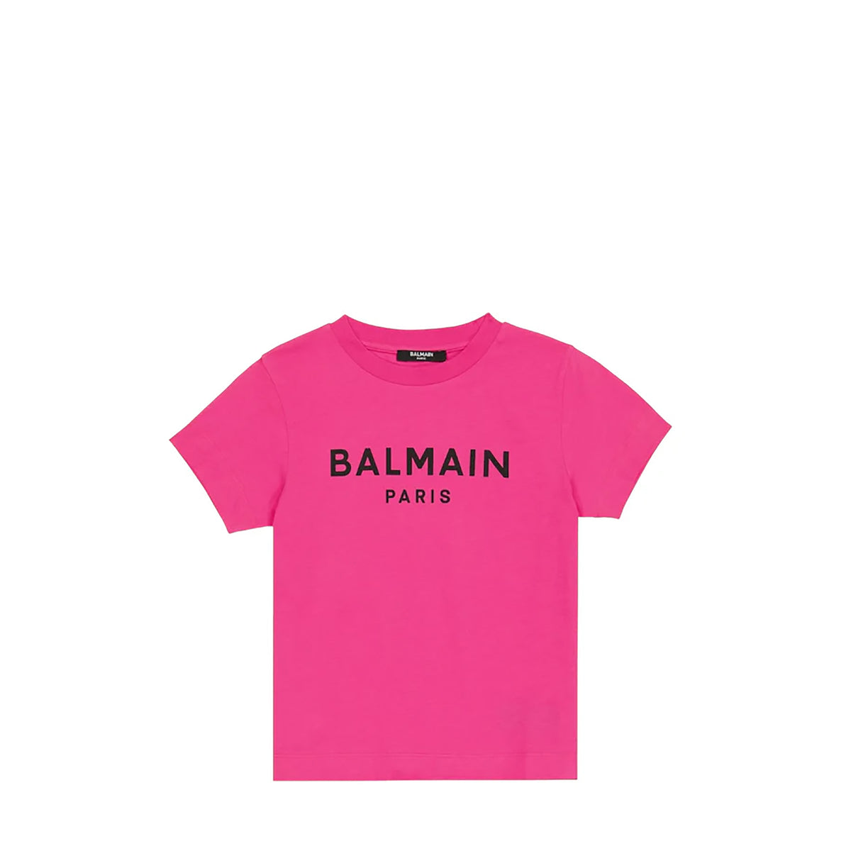 Balmain Kids Raised Logo T-Shirt