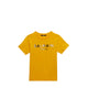 Balmain Kids Metallic Logo Text T-shirt