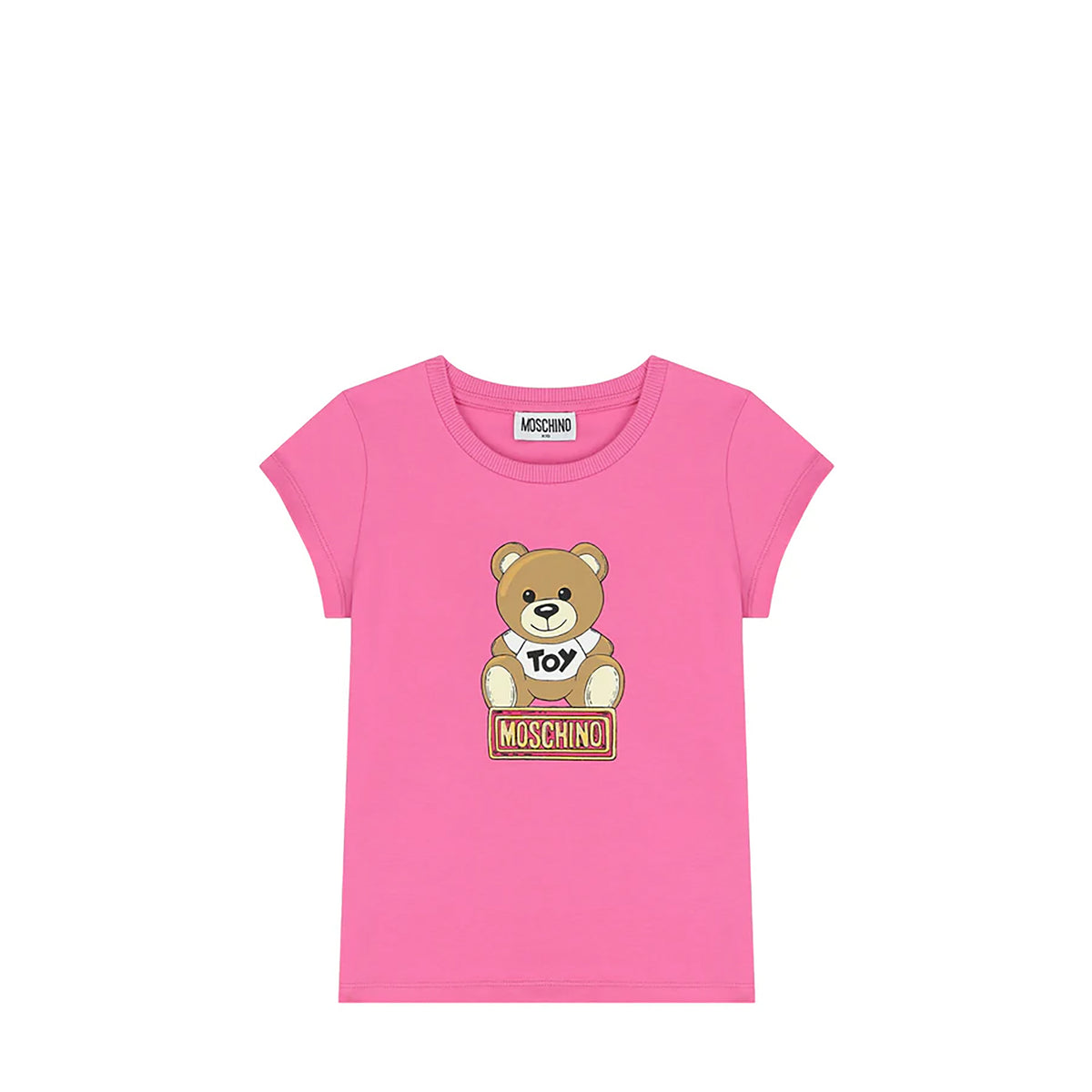 Moschino Kids Teddy Bear Logo T-Shirt