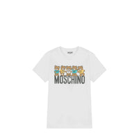 Moschino Kids Multi-Teddy Bears Logo T-Shirt