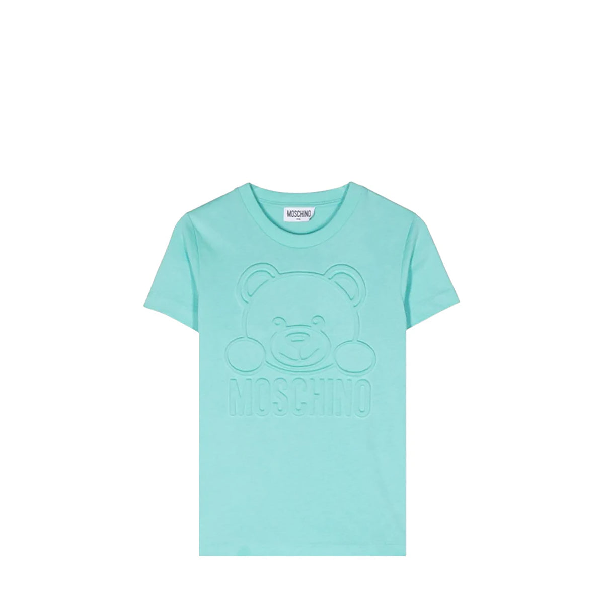 Moschino Kids Embossed Bear Logo T-Shirt