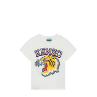 Kenzo Kids Varsity Tiger Short Sleeve T-Shirt