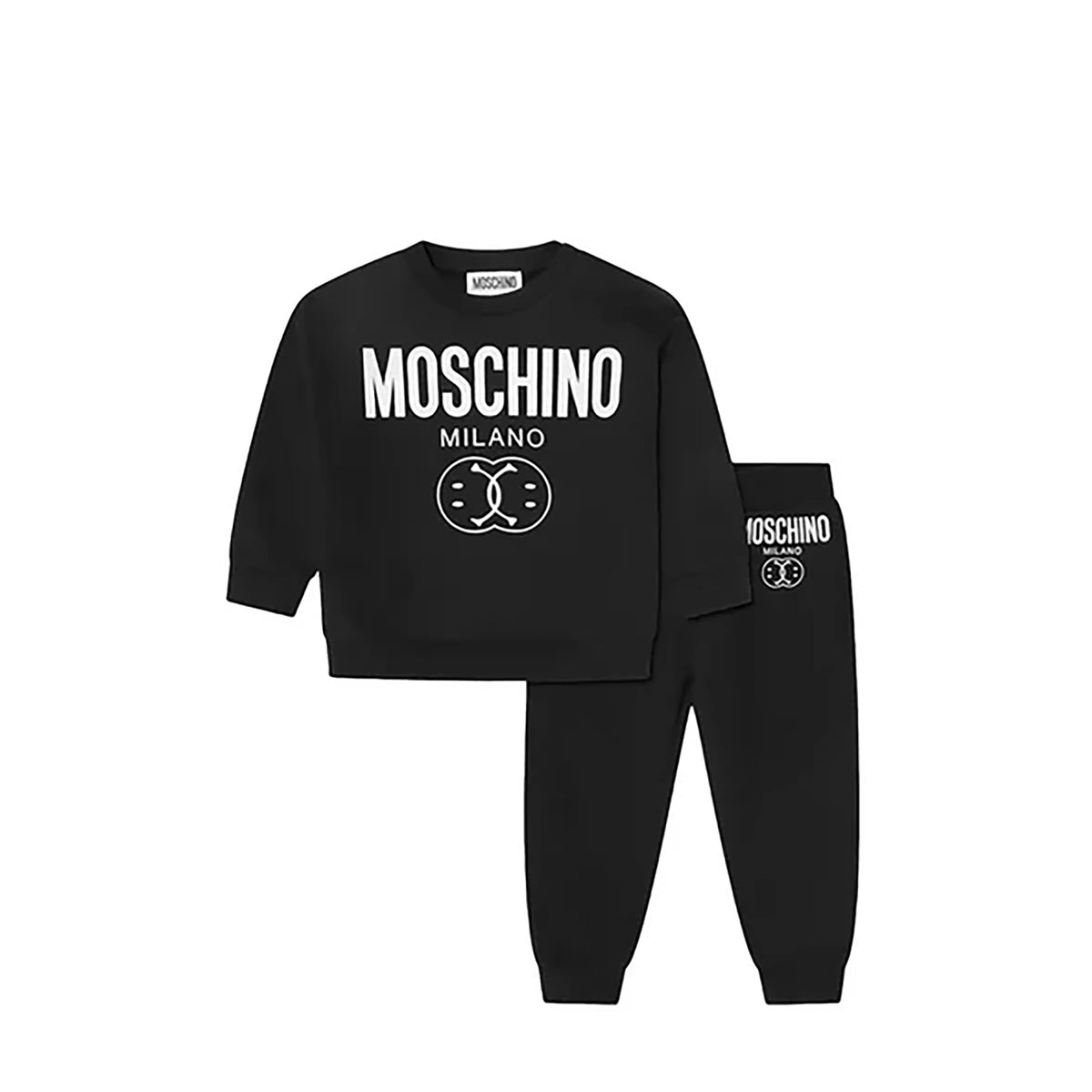 Moschino Kids Milano Double Smiley Sweatsuit