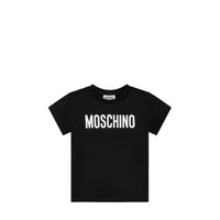 Moschino Kids Big Text Logo Cotton T-Shirt