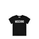 Moschino Kids Big Text Logo Cotton T-Shirt