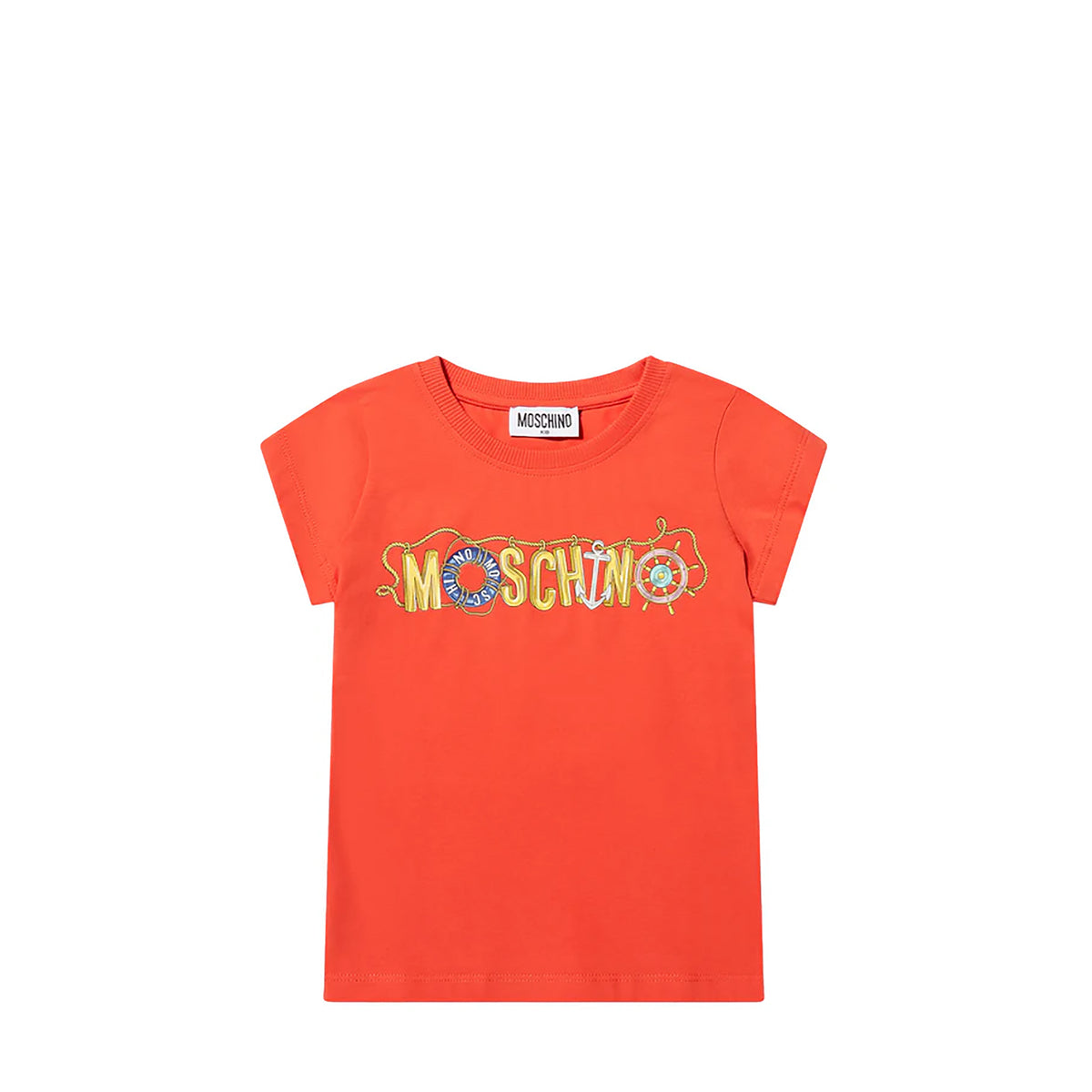 Moschino Kids Sailor Text T-Shirt