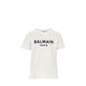 Balmain Kids Flocked Logo T-Shirt