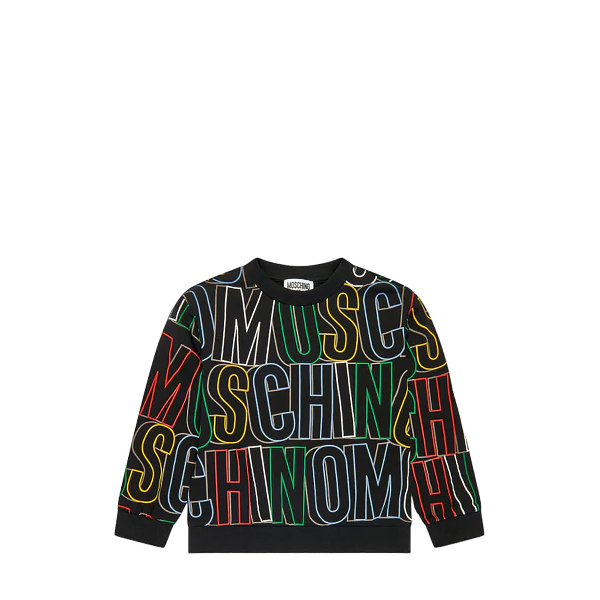 Moschino Kids Colorful Maxi Logo Sweatshirt